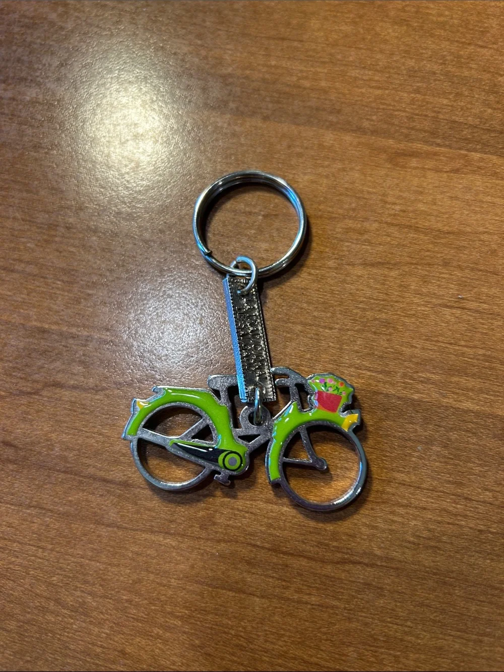 Bicycle Keychain - Green